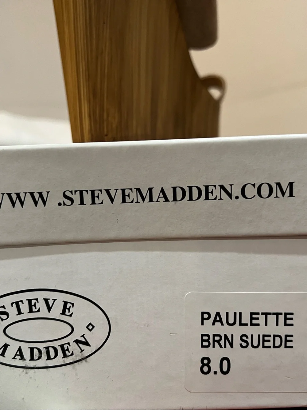 Steve Madden Brown Suede Double-Band Wedge Sandal